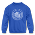Rhode Island Youth Sweatshirt - State Design Youth Rhode Island Crewneck Sweatshirt - royal blue