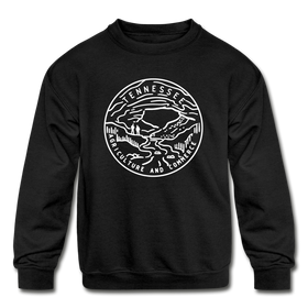 Tennessee Youth Sweatshirt - State Design Youth Tennessee Crewneck Sweatshirt