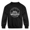 Washington Youth Sweatshirt - State Design Youth Washington Crewneck Sweatshirt