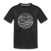 Alaska Youth T-Shirt - State Design Youth Alaska Tee - black