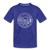 Alabama Youth T-Shirt - State Design Youth Alabama Tee - royal blue