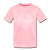 Alabama Youth T-Shirt - State Design Youth Alabama Tee - pink