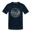 Alabama Youth T-Shirt - State Design Youth Alabama Tee - deep navy