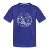 California Youth T-Shirt - State Design Youth California Tee - royal blue