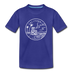 California Youth T-Shirt - State Design Youth California Tee - royal blue