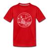California Youth T-Shirt - State Design Youth California Tee - red
