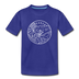 Arkansas Youth T-Shirt - State Design Youth Arkansas Tee - royal blue