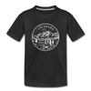 Colorado Youth T-Shirt - State Design Youth Colorado Tee - black