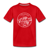 Colorado Youth T-Shirt - State Design Youth Colorado Tee - red