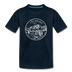 Colorado Youth T-Shirt - State Design Youth Colorado Tee - deep navy