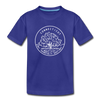 Connecticut Youth T-Shirt - State Design Youth Connecticut Tee - royal blue