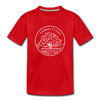 Connecticut Youth T-Shirt - State Design Youth Connecticut Tee - red