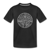Delaware Youth T-Shirt - State Design Youth Delaware Tee - black