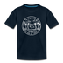 Florida Youth T-Shirt - State Design Youth Florida Tee - deep navy