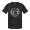 Georgia Youth T-Shirt - State Design Youth Georgia Tee - black