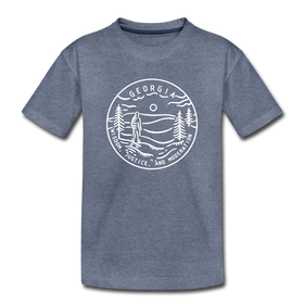 Georgia Youth T-Shirt - State Design Youth Georgia Tee