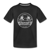 Hawaii Youth T-Shirt - State Design Youth Hawaii Tee - black