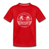 Hawaii Youth T-Shirt - State Design Youth Hawaii Tee - red