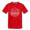 Idaho Youth T-Shirt - State Design Youth Idaho Tee - red