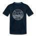 Idaho Youth T-Shirt - State Design Youth Idaho Tee - deep navy