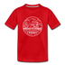 Iowa Youth T-Shirt - State Design Youth Iowa Tee - red
