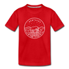 Kentucky Youth T-Shirt - State Design Youth Kentucky Tee - red