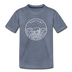 Kentucky Youth T-Shirt - State Design Youth Kentucky Tee - heather blue