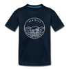 Kentucky Youth T-Shirt - State Design Youth Kentucky Tee - deep navy