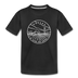 Kansas Youth T-Shirt - State Design Youth Kansas Tee - black
