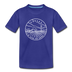 Kansas Youth T-Shirt - State Design Youth Kansas Tee - royal blue