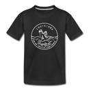 Louisiana Youth T-Shirt - State Design Youth Louisiana Tee - black