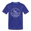 Louisiana Youth T-Shirt - State Design Youth Louisiana Tee - royal blue