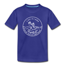 Louisiana Youth T-Shirt - State Design Youth Louisiana Tee - royal blue