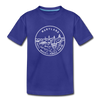 Maryland Youth T-Shirt - State Design Youth Maryland Tee - royal blue