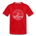 Massachusetts Youth T-Shirt - State Design Youth Massachusetts Tee - red