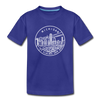 Michigan Youth T-Shirt - State Design Youth Michigan Tee - royal blue