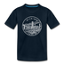 Michigan Youth T-Shirt - State Design Youth Michigan Tee - deep navy