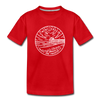 New Jersey Youth T-Shirt - State Design Youth New Jersey Tee - red