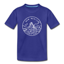 New Mexico Youth T-Shirt - State Design Youth New Mexico Tee - royal blue