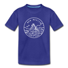 New Mexico Youth T-Shirt - State Design Youth New Mexico Tee - royal blue