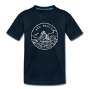 New Mexico Youth T-Shirt - State Design Youth New Mexico Tee - deep navy