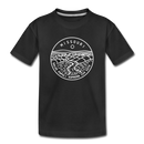 Missouri Youth T-Shirt - State Design Youth Missouri Tee - black