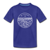 Missouri Youth T-Shirt - State Design Youth Missouri Tee - royal blue
