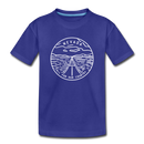 Nevada Youth T-Shirt - State Design Youth Nevada Tee - royal blue