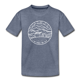 New Hampshire Youth T-Shirt - State Design Youth New Hampshire Tee
