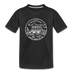 Nebraska Youth T-Shirt - State Design Youth Nebraska Tee - black