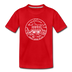 Nebraska Youth T-Shirt - State Design Youth Nebraska Tee - red