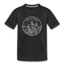 Oklahoma Youth T-Shirt - State Design Youth Oklahoma Tee - black