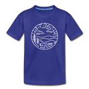 North Carolina Youth T-Shirt - State Design Youth North Carolina Tee - royal blue