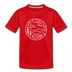 North Carolina Youth T-Shirt - State Design Youth North Carolina Tee - red